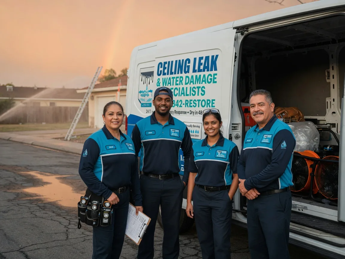 Ceiling Leak Cleanup company in Lometa, TX
