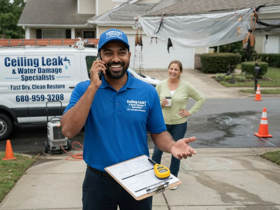 Ceiling Leak Cleanup Lometa, TX FAQs